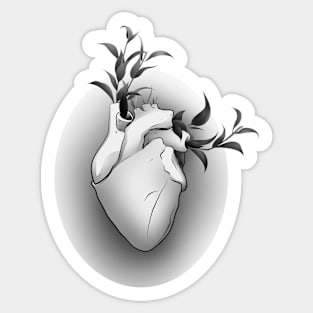 HEART PLANT Sticker